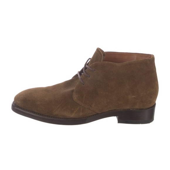 Frye Other - Frye PAUL CHUKKA Tan Suede Shoes